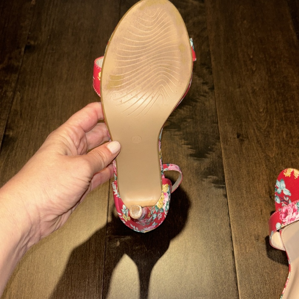 Allegra K Floral Strappy Sandal - Picture 5 of 10